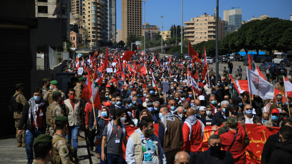 تحية الذكرى السابعة والتسعين لتأسيس حزب السنديانة الحمراء